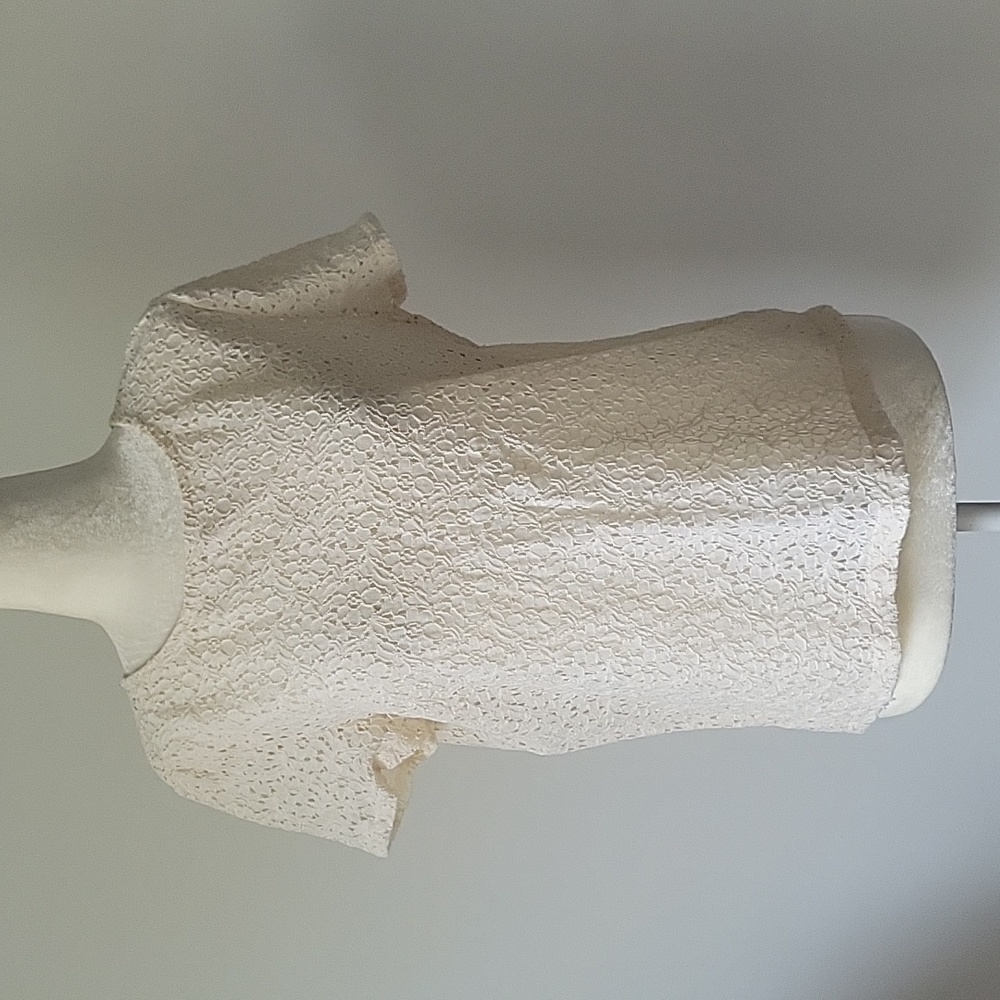 Juice Couture Laced Short Sleeve Top